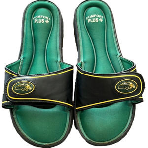 𝅺ndsu Bison slip on sandals size 9-10